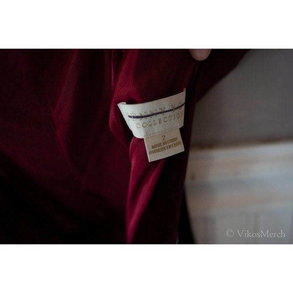 Jenny Yoo Ellis Dress 2 BHLDN Velvet Red NEW - Picture 4 of 6